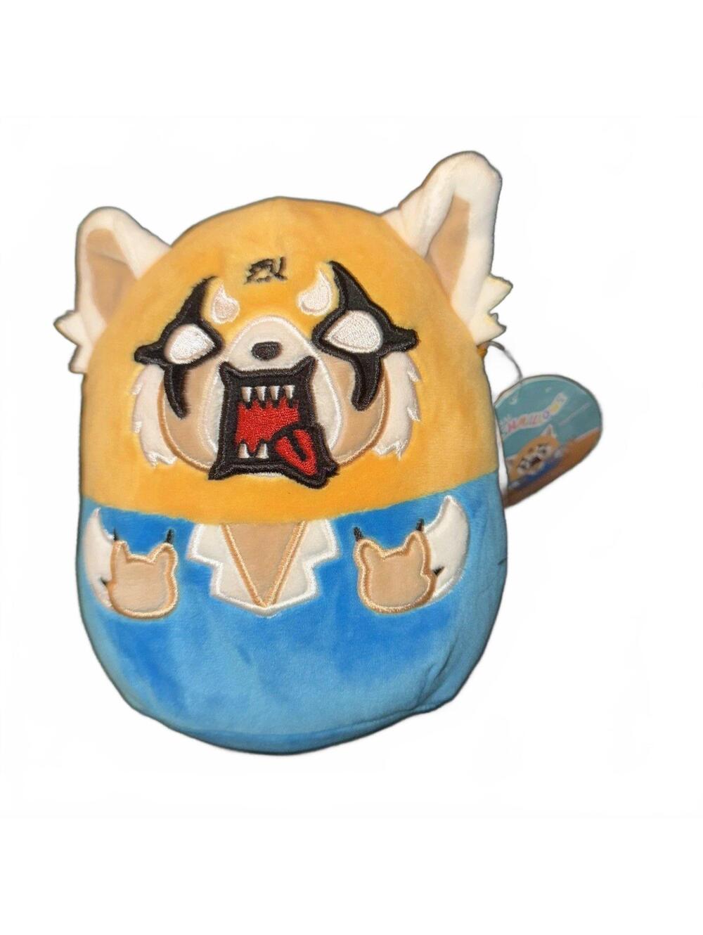 Squishmallows Sanrio Aggretsuko with Rage 8 Inch Plush - NWT